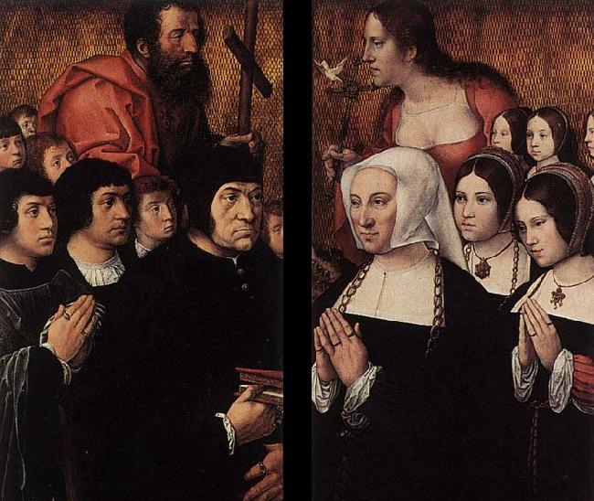 Barend van Orley Haneton Triptych